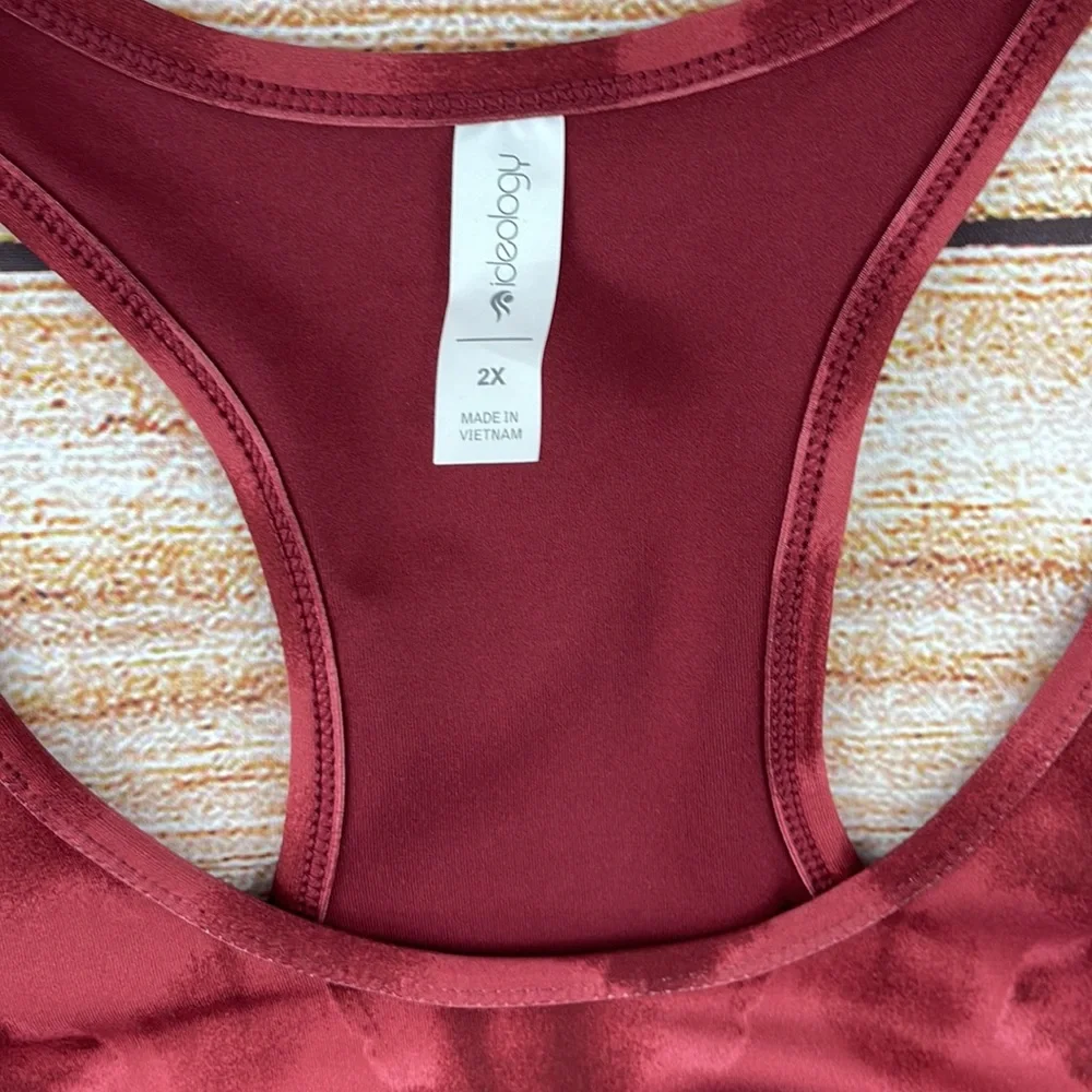 Ideology Plus Size Tie Dye Sports Bra - Picture 3 of 9